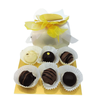 6 Mini Degas Chocolate Truffles